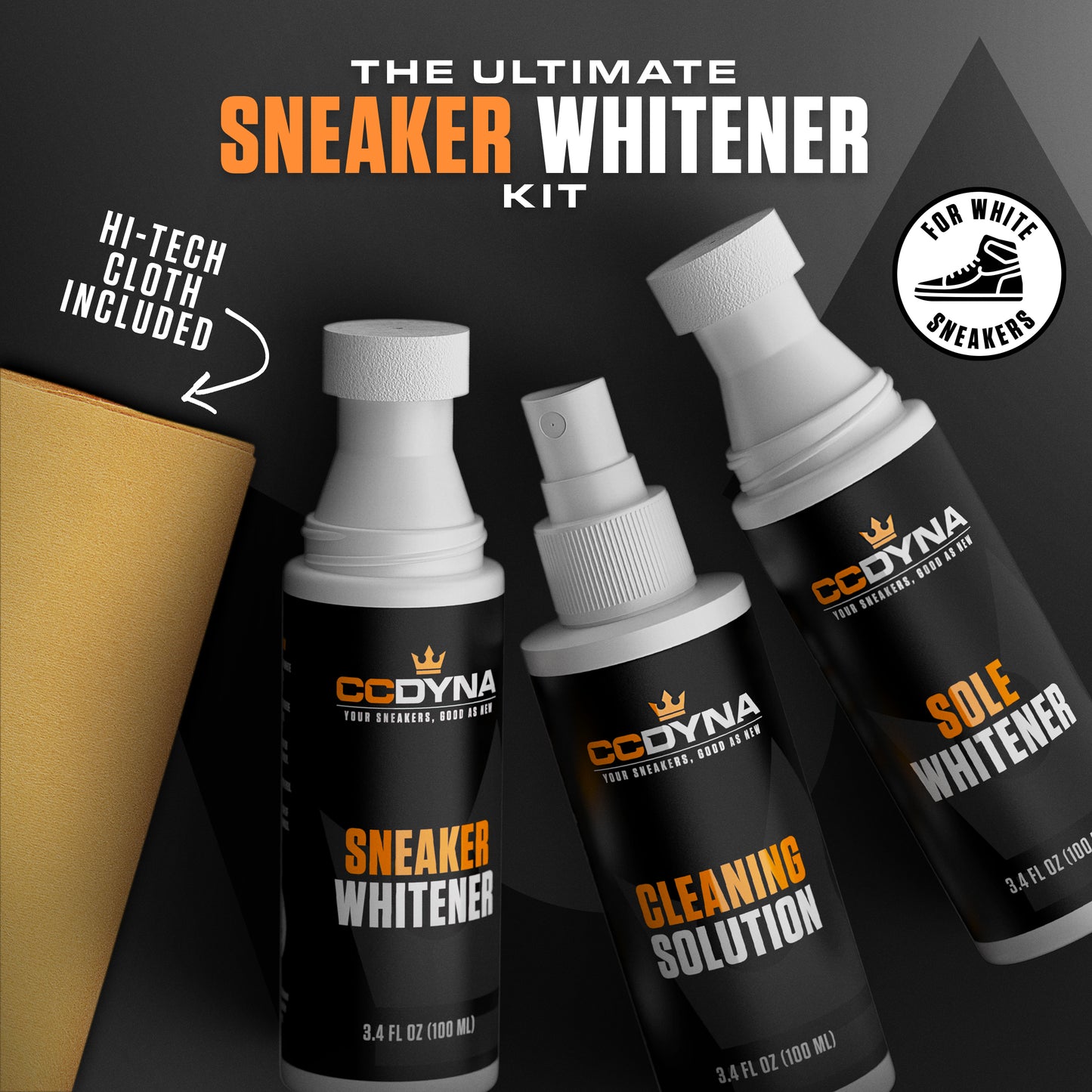 CCDyna Ultimate Sneaker Whitener Kit