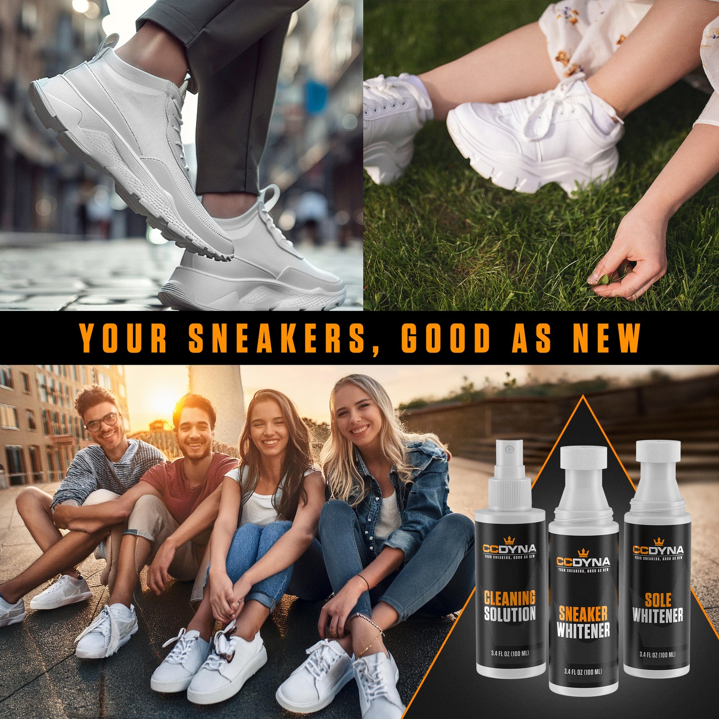 CCDyna Ultimate Sneaker Whitener Kit